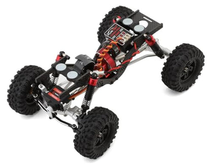 furitek Cayman PRO V2 4X4 Off Road 1/18 Premium RC Crawler RTR with ESC & BRUSHLESS Motor - Remote Control CAR, RC Rock Crawlers Toys for Adults (HELIDIRECT) (Orange - FUR-2519)