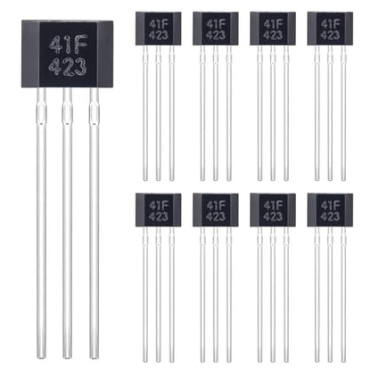 20Pcs SH41 SS41F S41 Hall Effect Sensor 41F 0H41 3Pins Bipolar Magnetic Detector - style: 41F