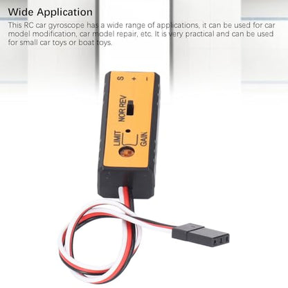 Garosa 4 to 6V RC Car Gyroscope High Stability Axes ABS RC Cars Drift Drive Gyroscope for Car Model Modification, Car Model Repair