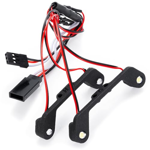 RC Front&Rear Lights Kits for Arrma 1/18 Granite Grom | Headlight Taillights Set RC Crawler Car Upgrade Parts