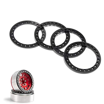 4pcs RC Beadlock Wheel Rim Replace Ring for 1/10 RC Crawler Car 2.2" Wheels