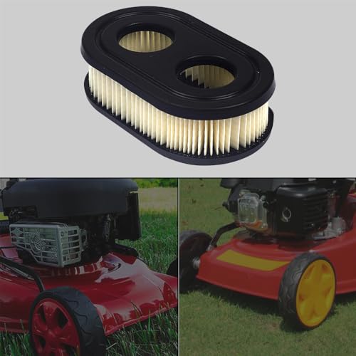 4PCS 593260 Air Filter Replaces 798452 334404, Air Cleaner Cartridge Filter, Lawn Mower Air Cleaner Replacement Filters for 550E 09P702 500EX 550EX 575EX 09P00 5432 5432K 4247 Series Engine