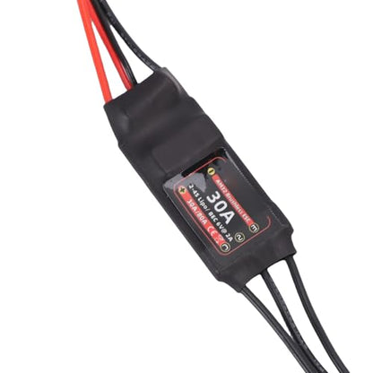 Keenso RC Car Brushless Motor Set, Aluminum Alloy 4000KV 30A ESC Combo for SCX24 Upgrades and Performance