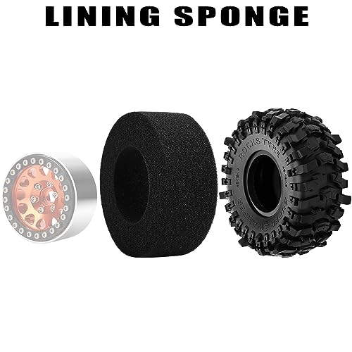GLOBACT 1.9 Crawler Tires 118 * 45mm for 1/10 TRX4 TRX6 SCX10 Redcat GEN7 8