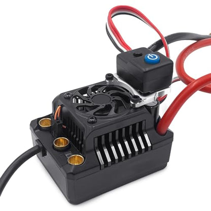MORLORDY Aluminium Alloy RC ESC Switch Mounting Plate Holder for Max8 RC Car Upgrade Part
