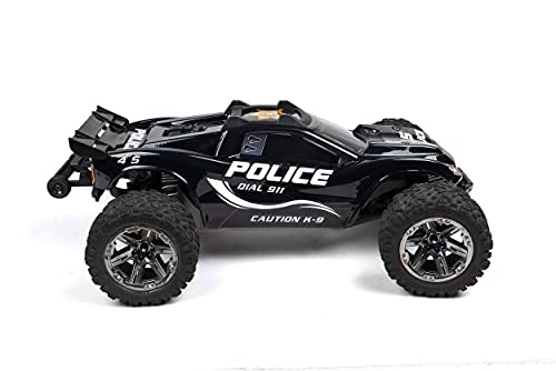 SummitLink Custom Body Compatible for Rustler 4X4, Rustler BL-2S, Rustler 4x4 Ultimate 1/10 Scale RC Car or Truck(Truck not Included)-1 (Muddy Orange Over Black Style)