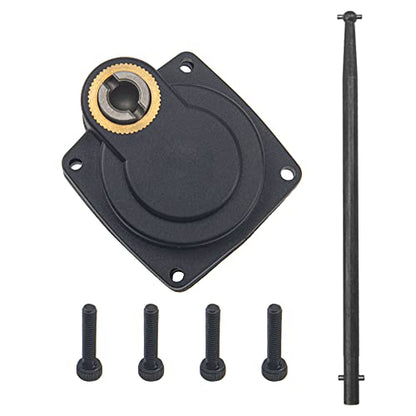 Exhaust Pipe Tubing,Silicone Exhaust Extension Tube & Electric Roto Starter E-Start Backplate Power Back Cover 11012 & Drill Start Wand Power Starter Shaft Rod Pin End 11003