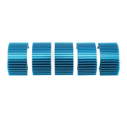 Motor Heatsink Aluminum Alloy Cooler Heat Sink 36mm for 540 550 3650 3660 RC Motor 5 Pack for Brushed Brushless Car Boat Cooling and Replacement Use