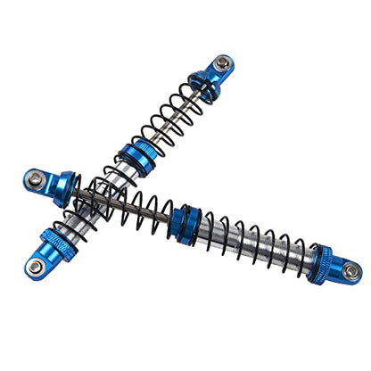 4Pcs ShareGoo Adjustable Metal Shock Absorber 70/80/90/100/110/120mm Damper Compatible with Traxxas TRX4 TRX6 G63 Axial SCX10 D90 90046 AXI03007 1/10 RC Rock Crawler (120mm Hole Distance) - size: 120mm Hole Distance
