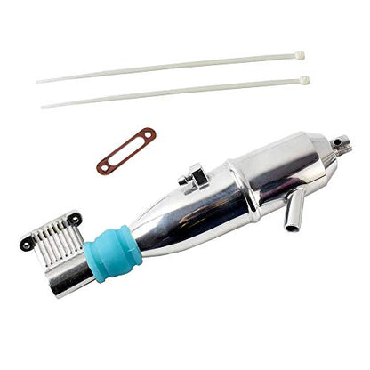 Exhaust Pipe 102009 02172 02031 for RC 1:10 Nitro Buggy Car Truck HPI HSP Losi Axial Kyosho