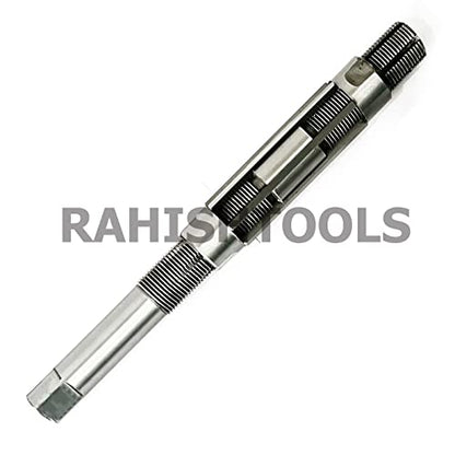 Adjustable Hand Reamer H4-H12 for Metal/Wood Repair, 15/32" to 1-3/16" | Expandable Carbon Steel Blades, Straight Flutes, 11.90-30.16mm Capacity, Bore Sizing, Precise Hole Finishing & Reaming Tool - size: H4 to H12 - 9Pcs