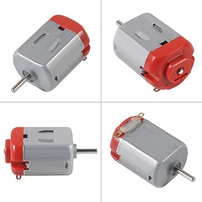 20pcs Micro 130 DC Motor Strong Magnetic Brushed Electric DC 3V -12V 25000 RPM Cars Toys Electric,High Speed Torque DIY Remote Control Toy Car Hobby Motor, Metal Car Engine Motor Kit