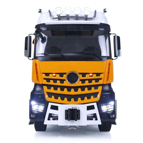wheelfun 1/14 Metal RTR DIY RC Tractor Trucks 8x8 for Remote Control Cars Upgraded Equipment Rack 3Grade Gear Box Hobby Grade Model