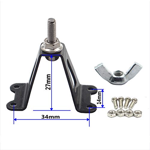 Metal RC Crawler Trailer Tow Hook Hooks Buckle Winch Shackles RC Decorations Accessories & Metal RC Toy Car Spare Tire Rack Decoration Accessories