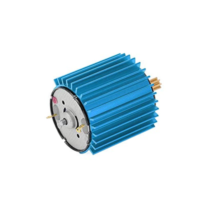 370 Metal Gear Brushed Motor High Speed for WPL RC Car Upgrade Parts (Blue) - color: Blue