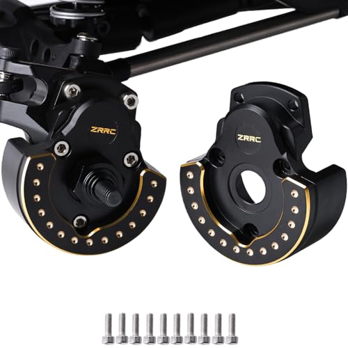 175g Brass Front RC Portal Cover Weights for VP F10 Portal Axle Vanquish VRD & VS4-10 Phoenix LCG 1/10 RC Crawler, CNC Machined Brass Front Portal Knuckle Caps Lower COG Upgrade - style: 174.5g Front Portal Cover for F10 Axle