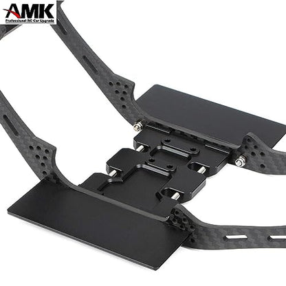AMK Aluminum Alloy SCX10 II Rock Slider 1/10 Scale RC Crawler Side Pedal Steps for Axial SCX10 Upgrades Element Enduro(Side Plate) - color: Side Plate