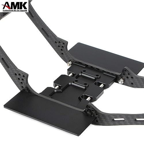 AMK Aluminum Alloy SCX10 II Transmission Plate 1/10 Scale RC Crawler Gearbox Plate for Axial SCX10 I II Element Enduro Accessories (Transmission Plate) - color: Transmission Plate