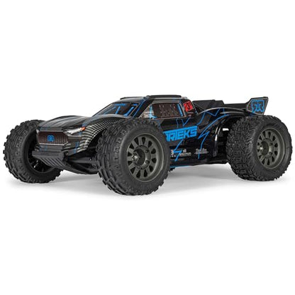 ARRMA RC Truck 1/10 VORTEKS 223S DSC 2WD RTR Brushless Stadium Truck, Blue, (Lipo Battery and Charger Not Included) ARA3505T2 - color: Blue