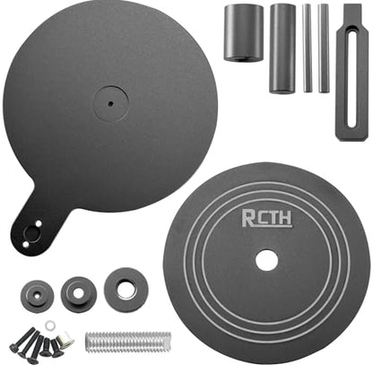 RC Car Wheel Tire Cementing Helper Tool Rubber Tire Mounting Glue Tools for 1/8 1/10 1/12 1/16 1/18 RC Car Parts Upgrade Tire Adhesive Multi-Functional Tire (ZTQ-Black) - color: Black