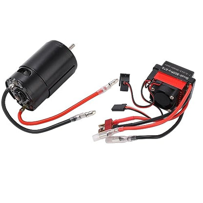 Changor Brushed RC Motor 550 29T High with 60A ESC Combo Set for SCX10 1/10 Offroad RC Car