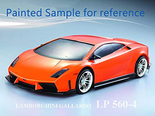 1/10 Scale RC Onroad Racing Drift Touring Car Transparent Clear Lexan Body Shell (Gallardo LP 560-4) - style: Gallardo LP 560-4