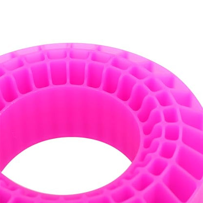 1.9 Tire Inserts Silicone Rubber Insert Foam, Silicone Insert Foam Fit 1.9 Wheel Tires, Silicone Tire Inserts Fit Wheel Tires 1/10 Crawler Accessories Red (Rose Red) - color: Rose Red