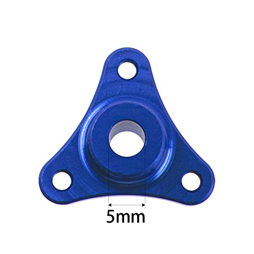 Aluminum Alloy Slipper Clutch Eliminator Compatible with Arrma 1/8 Kraton Senton Typhon Outcast 1/7 Felony Infraction RC Car Upgrade Parts (Blue) - color: Blue