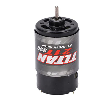 550 Brushed Motor with 320A Two Way ESC Combo for RC Crawler High Efficiency Power System 21T Performance Tuning Compatible with TRX4 SCX10 Axial
