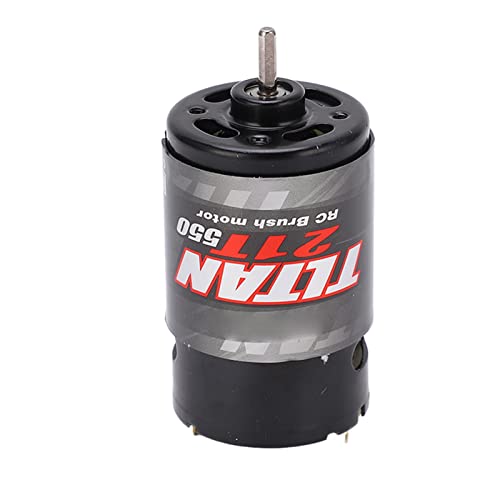 550 Brushed Motor with 320A Two Way ESC Combo for RC Crawler High Efficiency Power System 21T Performance Tuning Compatible with TRX4 SCX10 Axial