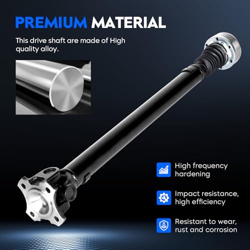 32 inch Front Drive Shaft Prop Shaft Driveshaft Assembly Fit for Dodge Nitro V6 4.0 2007-2011, 4WD, Replace for 938-308, 52853364AB, 52853364AC (Only Fit 4WD)