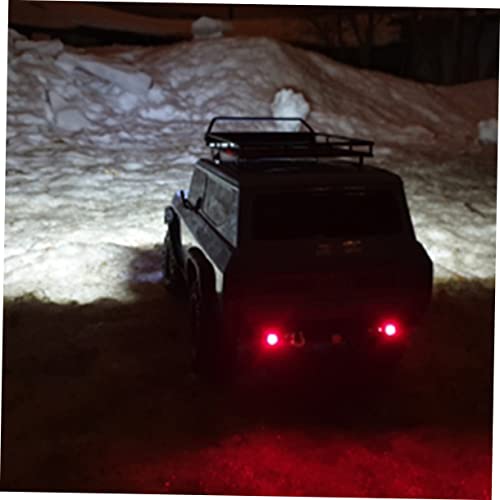 GLEAVI Car Roof Luggage Bracket Light Scale Crawler Cargo Rack and Practical Storage Shelf for Rc Vehicles Fit for Simulation Accessories