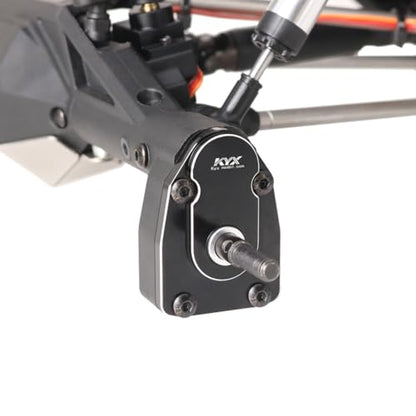 KYX Racing Aluminum Portal Axle Outer Portal Drive Housing Portal Cover Plates Upgrades Parts Accessories for 1/8 RC Crawler Car Axial AXP8 Gilamon