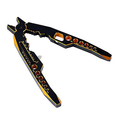 INJORA RC Tool Kit Shock Pliers Shaft Ball Pliers End Multi-Function Pliers Shock Absorber Repair Clip for 1/10 1/8 RC Model Car