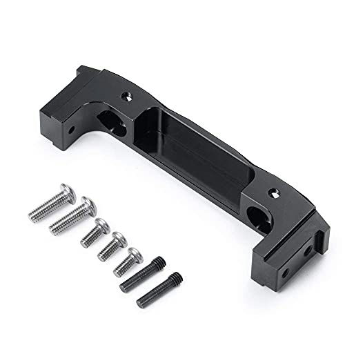 Maleonn RC Alloy Metal Rear Plate Mounting Bumper Mount for 1/10 RC Truck Crawler Car SCX10 II 90046 Accessories Upgrades Part