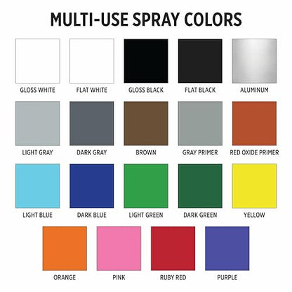 Spray Paint, 12 oz, 4-Pack (Gloss Dark Green) – All-Purpose, Indoor & Outdoor, Rust Resistant, for Wood, Metal, Plastic & Masonry - color: Dark Green