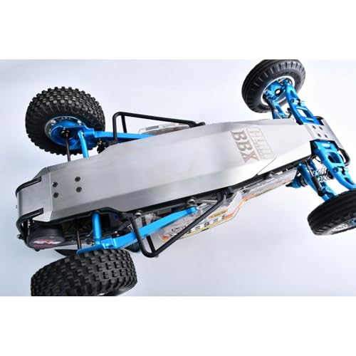 Stainless Steel Integrated Chassis Skid Kit for Tamiya 58719 1/10 RC BBX BB-01 Chassis Upgrades