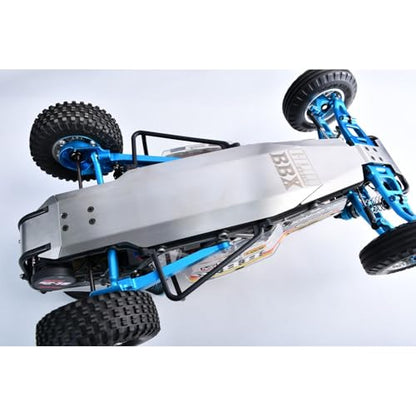 Stainless Steel Integrated Chassis Skid Kit for Tamiya 58719 1/10 RC BBX BB-01 Chassis Upgrades