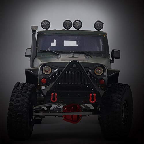 Replacement Part For 4PCS Set LED RC Roof Luggage LED Light Bar Kit Lamp For 1/10 Rc Crawler Accessory Rc Car Parts - (Color: Without Letters)