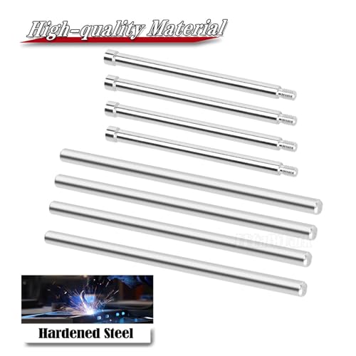 Screw Pins Hinge Pin Upgrades Part for 1/5 Kraton 8S BLX Outcast 8S BLX,#45 Steel Suspension Arms Hinge Pins Screw Pins,Silver - color: Silver（Upgrades Part）