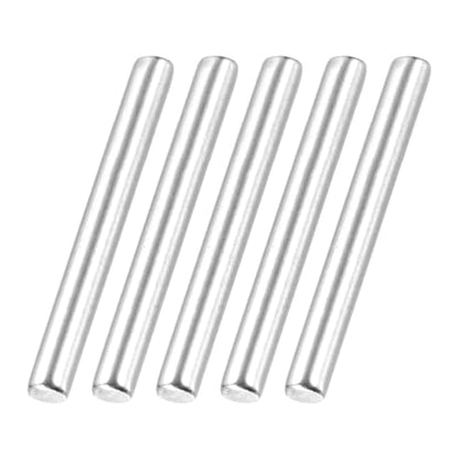 MECCANIXITY 60 Pack Dowel Pin Wheel, 1.5x10mm Steel Hex Wheel Hub Nut Pin Replacement for DIY RC Car Truck Boat Helicopter Model Part, Silver - size: 1.5x10mm