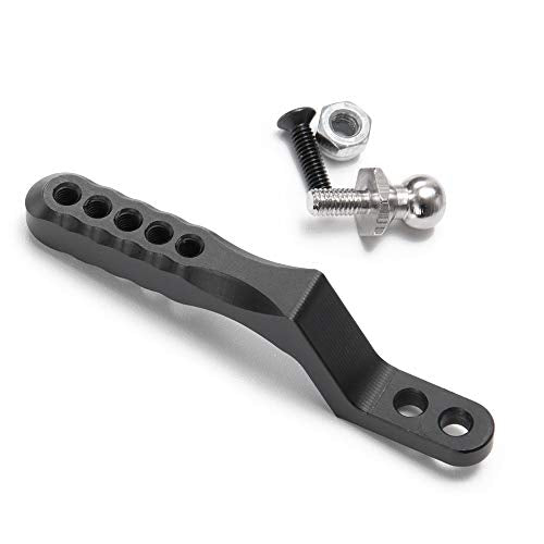 Aluminum Rear Bumper with Trailer Hitch 2pcs Red Shackles for TRX-4 T4 1/10th RC Crawler Car Upgrades Parts | 1/10th Crawler Car Upgrades Parts