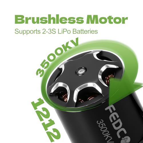 SCX30 Brushless Motor and Transmission Combo with 25A ESC, 3500KV High Torque Outrunner Motor Upgrade for Axial SCX30 Upgrades 1/30 RC Crawler
