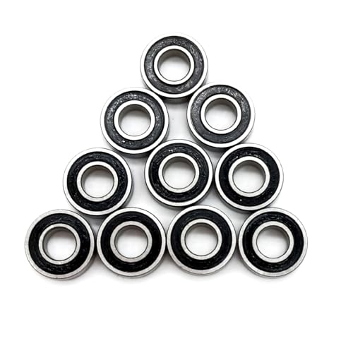 15pcs Rubber Sealed RC Ball Bearings Kit 5x8x2.5mm 5x11x4mm Compatible with Tamiya Grasshopper Lunchbox Hornet 1/10 RC Car Upgrade Parts