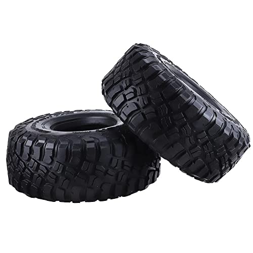4PCS 120MM 2.2" Rubber Rocks Tyres/Wheel Tires for 1:10 RC Rock Crawler Axial SCX10 90047 D90 D110 TF2 Traxxas TRX-4