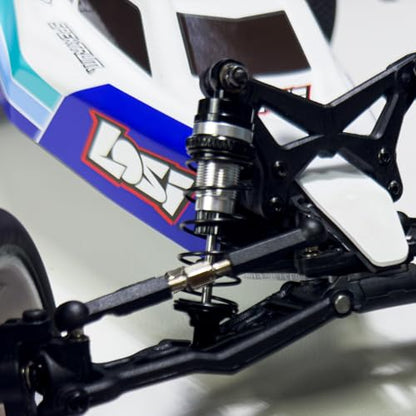 RCAWD Alloy Front Rear Shock for Losi 1/16 Mini-B 1/18 Mini-T Shocks Series Upgrades Part Black - color: Black