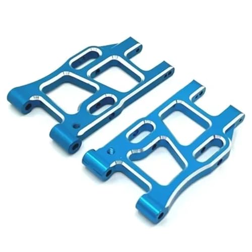 RC Models Components For LC For Racing PTG-2 PTG-2R 1/10 Metal Front And Rear Suspension Arm Steering Cup Hub Carrier Set Upgrade Parts(Blue) - color: Blue