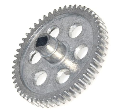 Differential Drive Gear Parts Compatible with WLtoys 1/12 124008 Rc Car Differential Diff Gear Upgrade Parts(silver gray)