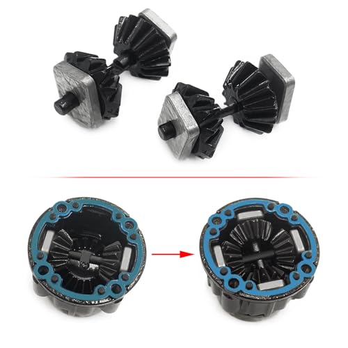 Steel Front Middle Rear Diff Gear for Tra-xxas 4WD XRT X-MAXX 6S 8S | Bevel Gear Differential Set 1/6 1/5 RC Car Upgrade
