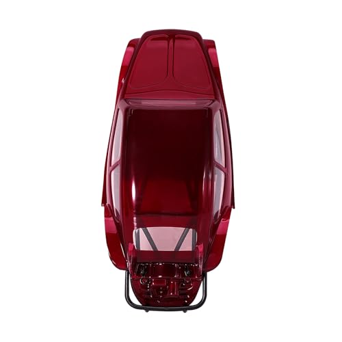 INJORA BUG24 Body for 1/24 Axial SCX24 C10 JLU Bronco Base Camp (Burgundy) - color: Burgundy